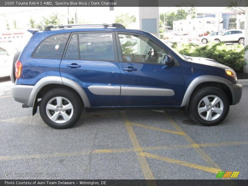 Spectra Blue Mica / Dark Charcoal 2005 Toyota RAV4 S 4WD