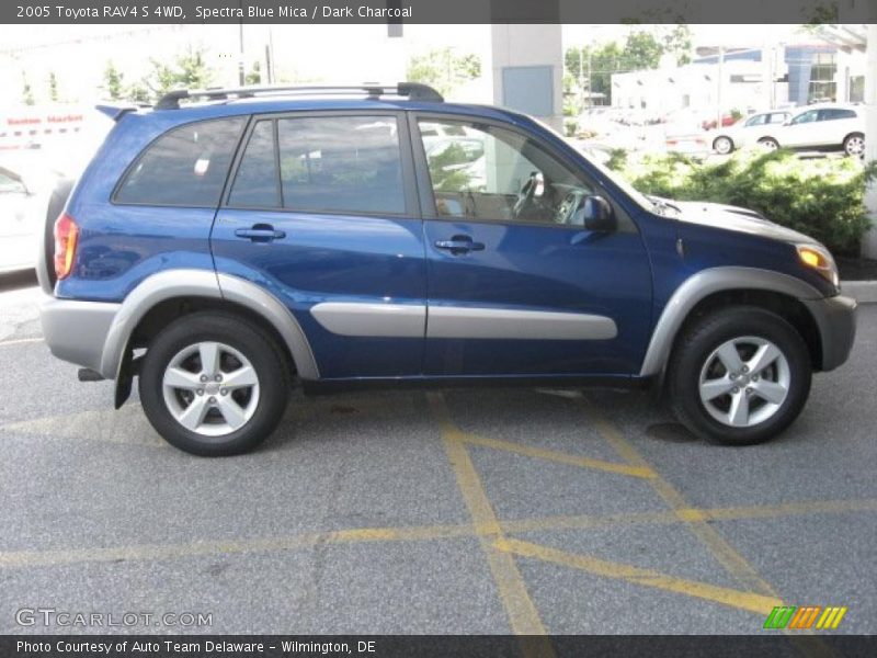 Spectra Blue Mica / Dark Charcoal 2005 Toyota RAV4 S 4WD