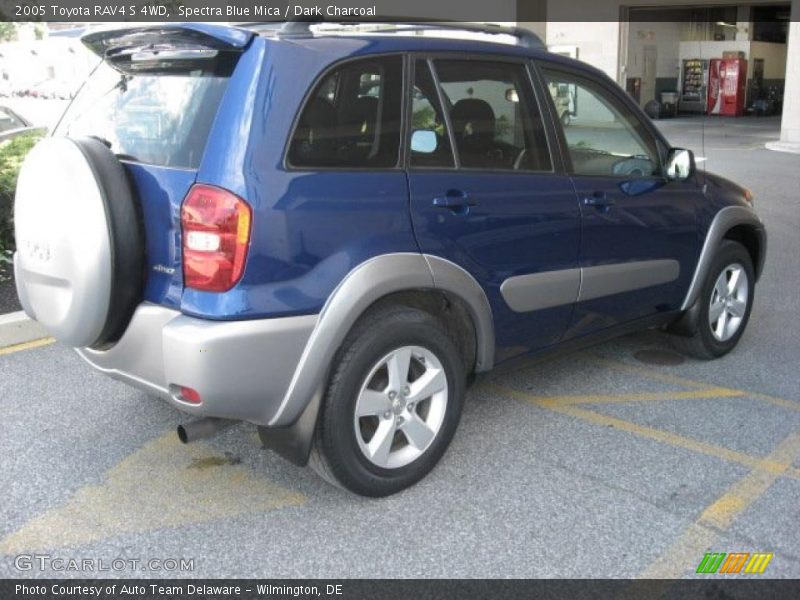 Spectra Blue Mica / Dark Charcoal 2005 Toyota RAV4 S 4WD