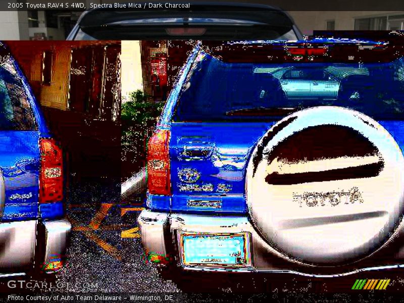 Spectra Blue Mica / Dark Charcoal 2005 Toyota RAV4 S 4WD