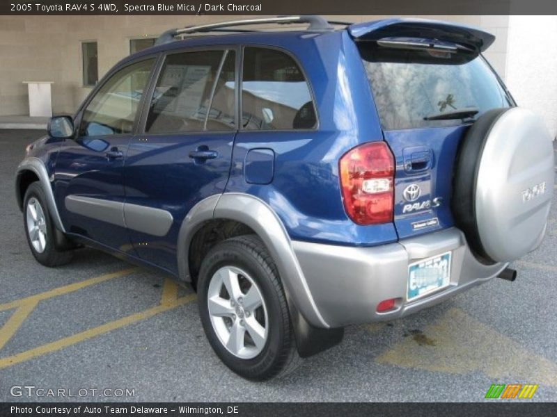Spectra Blue Mica / Dark Charcoal 2005 Toyota RAV4 S 4WD