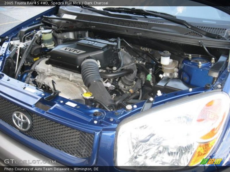 Spectra Blue Mica / Dark Charcoal 2005 Toyota RAV4 S 4WD