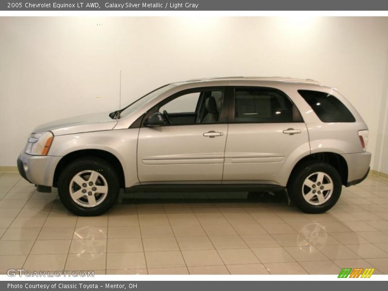 Galaxy Silver Metallic / Light Gray 2005 Chevrolet Equinox LT AWD