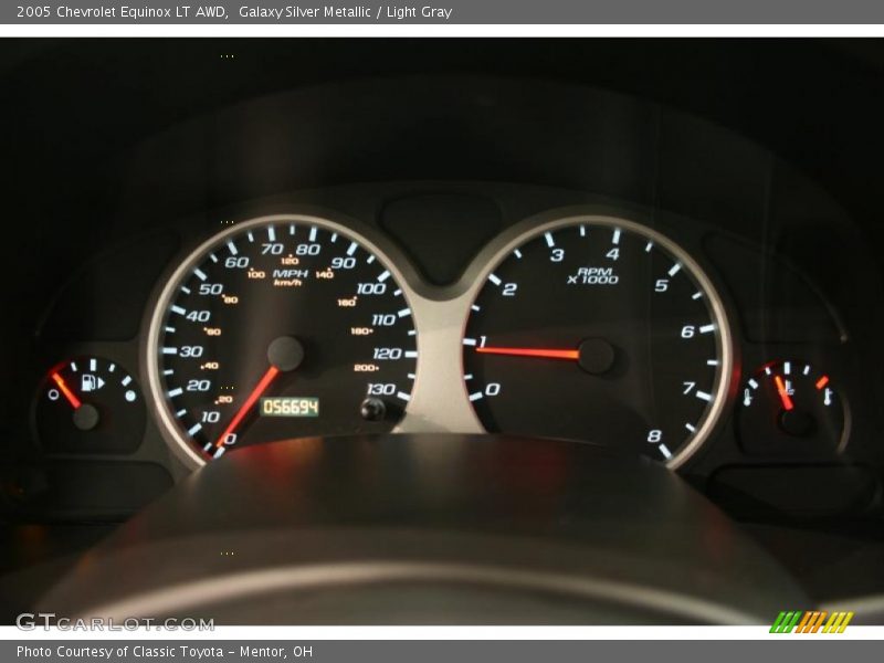 Galaxy Silver Metallic / Light Gray 2005 Chevrolet Equinox LT AWD