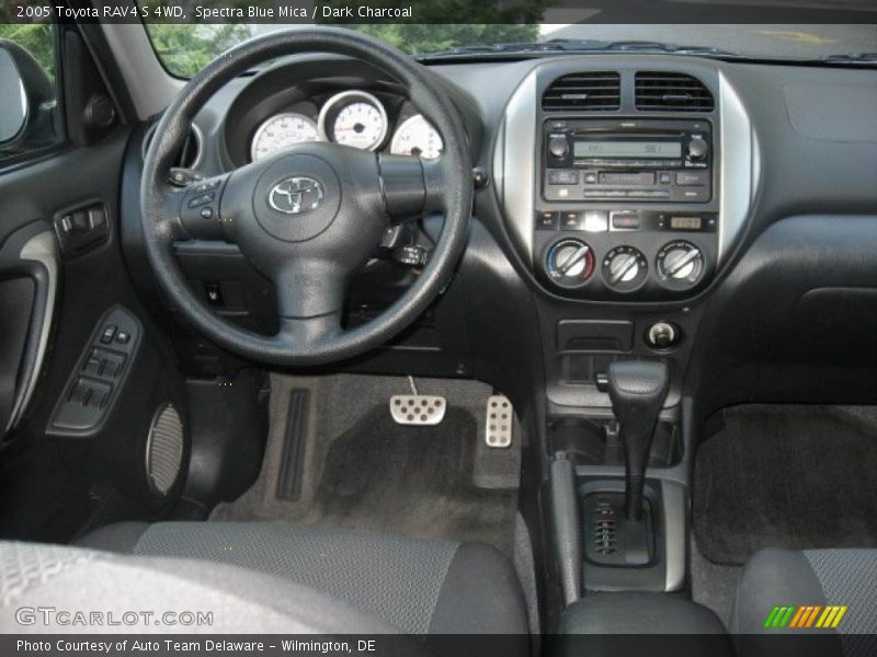 Spectra Blue Mica / Dark Charcoal 2005 Toyota RAV4 S 4WD