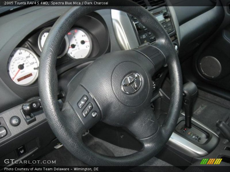 Spectra Blue Mica / Dark Charcoal 2005 Toyota RAV4 S 4WD