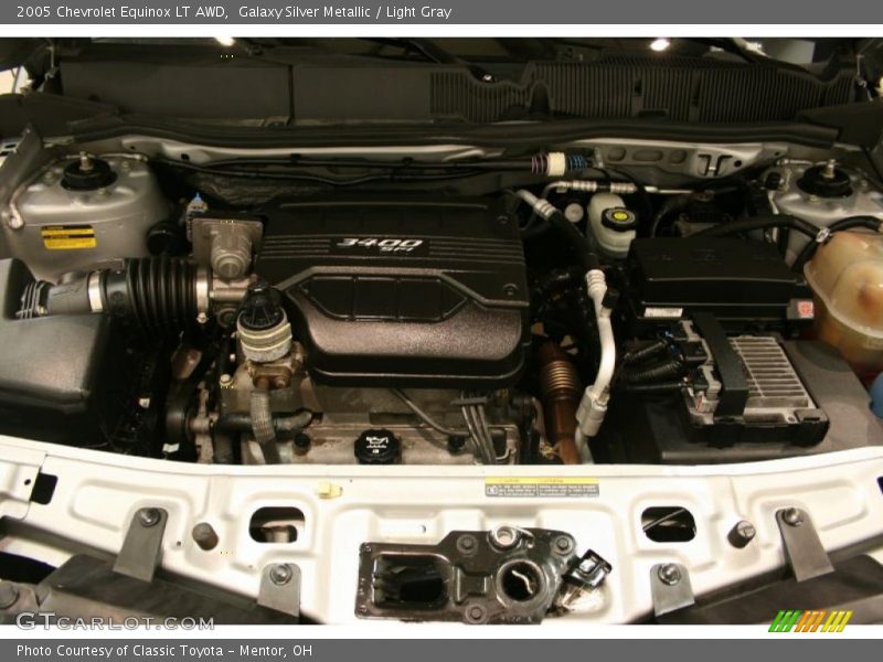 Galaxy Silver Metallic / Light Gray 2005 Chevrolet Equinox LT AWD