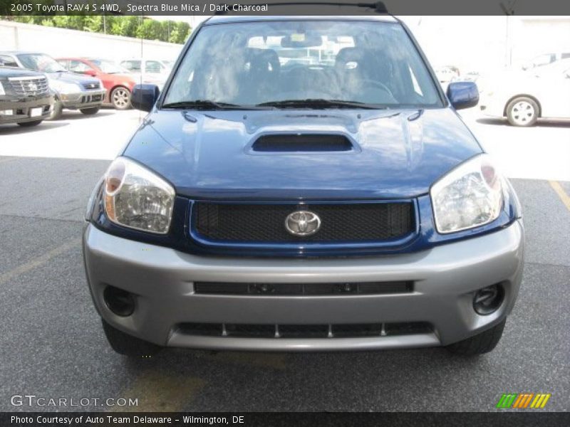 Spectra Blue Mica / Dark Charcoal 2005 Toyota RAV4 S 4WD