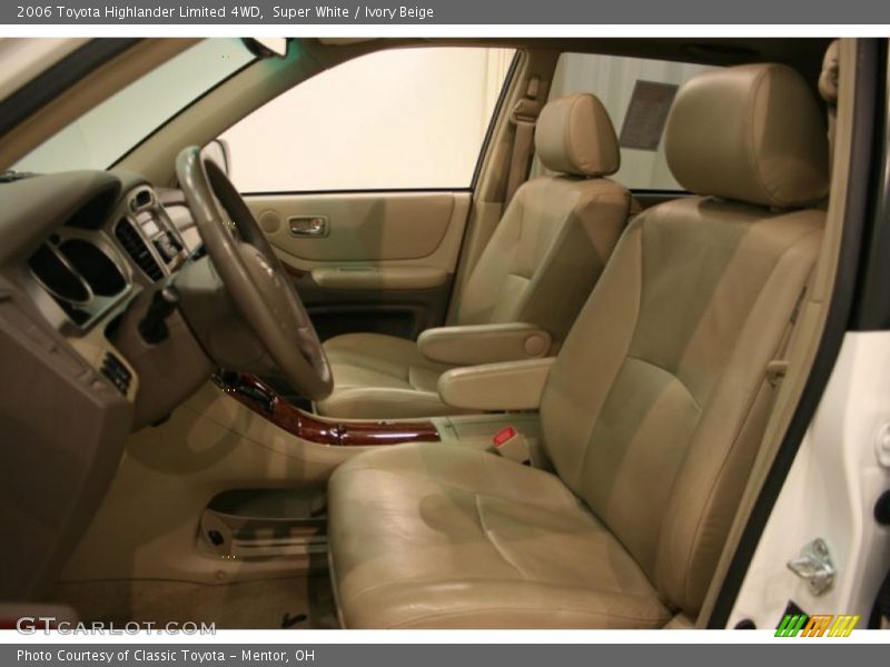 Super White / Ivory Beige 2006 Toyota Highlander Limited 4WD