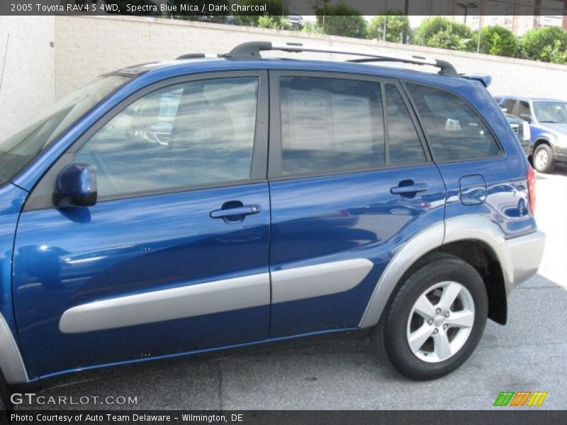 Spectra Blue Mica / Dark Charcoal 2005 Toyota RAV4 S 4WD