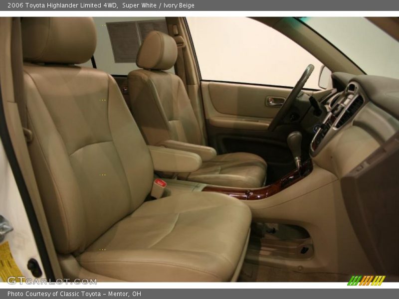 Super White / Ivory Beige 2006 Toyota Highlander Limited 4WD
