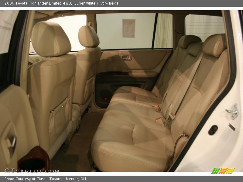 Super White / Ivory Beige 2006 Toyota Highlander Limited 4WD