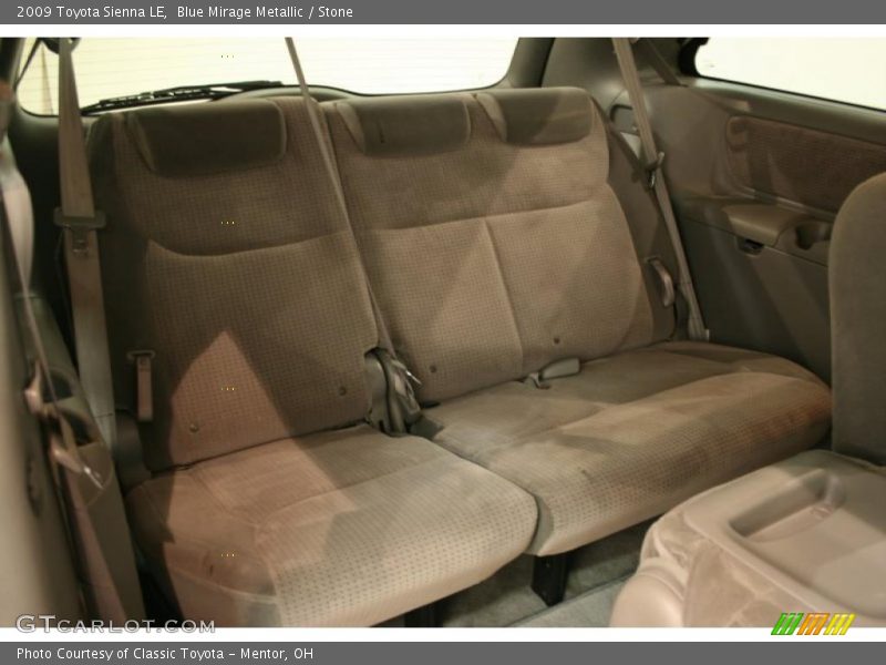 Blue Mirage Metallic / Stone 2009 Toyota Sienna LE