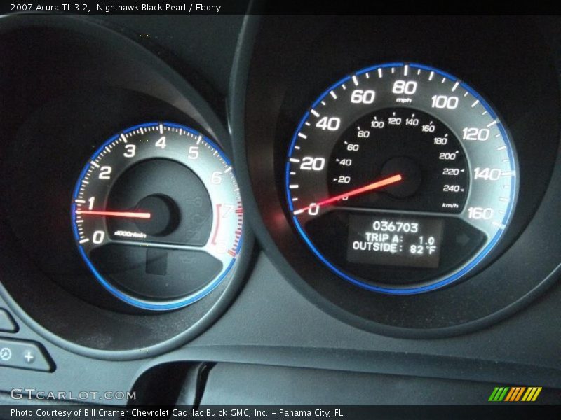 Nighthawk Black Pearl / Ebony 2007 Acura TL 3.2