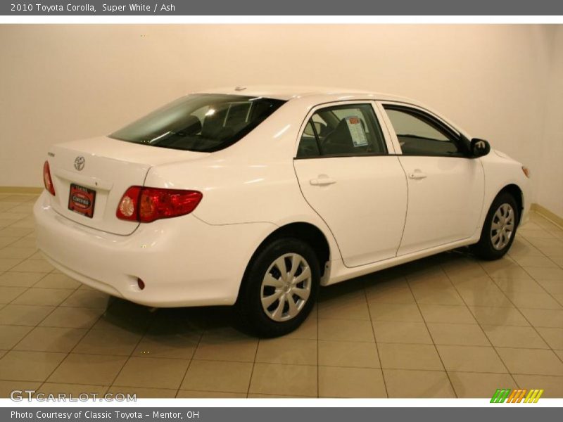 Super White / Ash 2010 Toyota Corolla