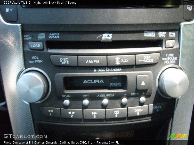 Nighthawk Black Pearl / Ebony 2007 Acura TL 3.2