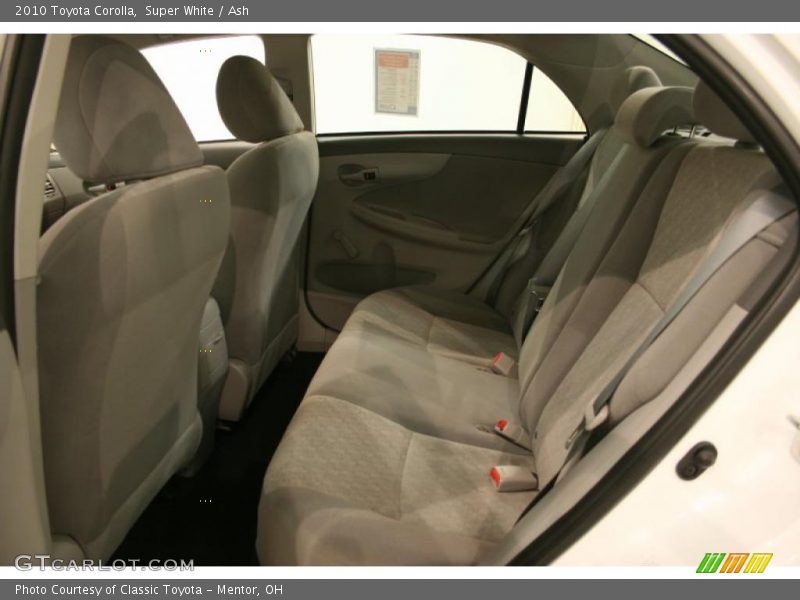 Super White / Ash 2010 Toyota Corolla