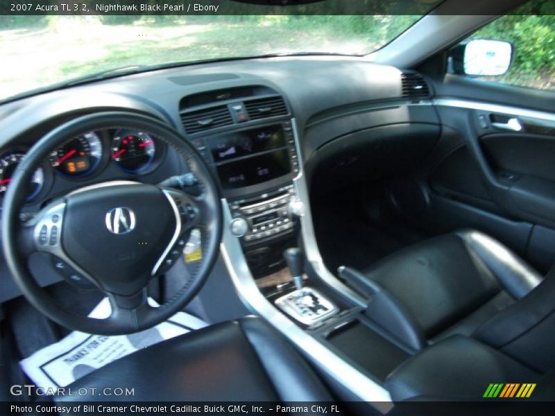 Nighthawk Black Pearl / Ebony 2007 Acura TL 3.2