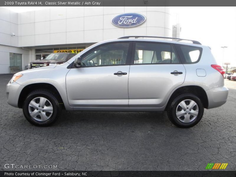 Classic Silver Metallic / Ash Gray 2009 Toyota RAV4 I4