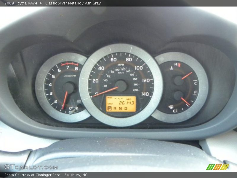 Classic Silver Metallic / Ash Gray 2009 Toyota RAV4 I4