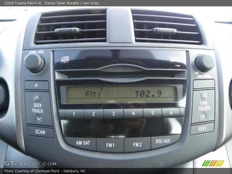 Classic Silver Metallic / Ash Gray 2009 Toyota RAV4 I4
