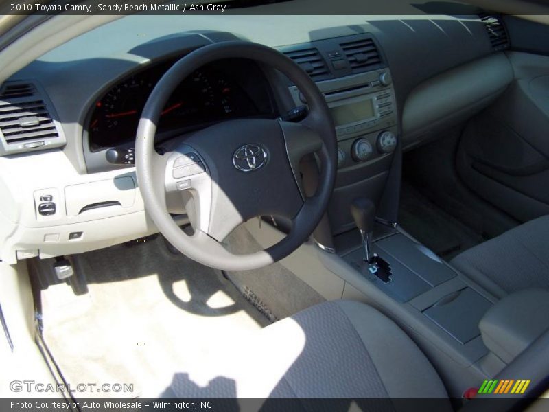 Sandy Beach Metallic / Ash Gray 2010 Toyota Camry