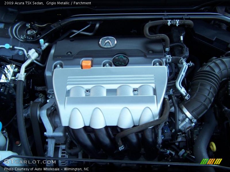 Grigio Metallic / Parchment 2009 Acura TSX Sedan