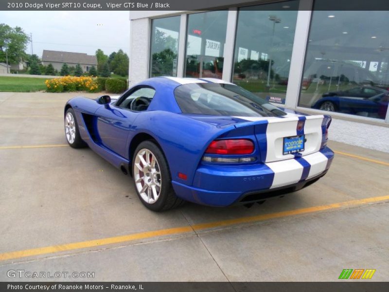 Viper GTS Blue / Black 2010 Dodge Viper SRT10 Coupe