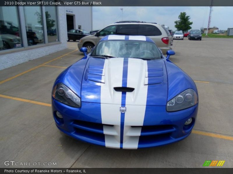 Viper GTS Blue / Black 2010 Dodge Viper SRT10 Coupe