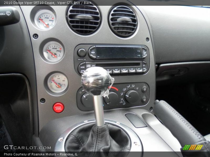 Viper GTS Blue / Black 2010 Dodge Viper SRT10 Coupe