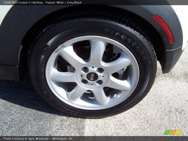 Pepper White / Grey/Black 2008 Mini Cooper S Hardtop