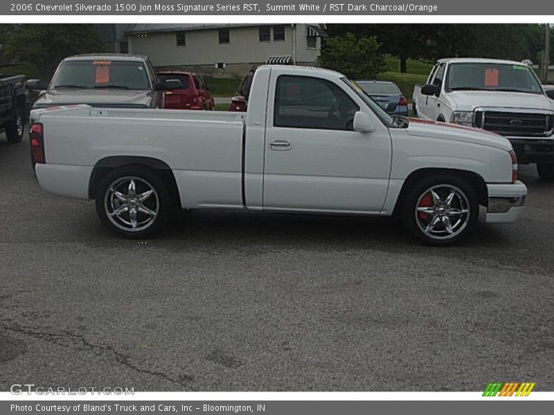 Summit White / RST Dark Charcoal/Orange 2006 Chevrolet Silverado 1500 Jon Moss Signature Series RST