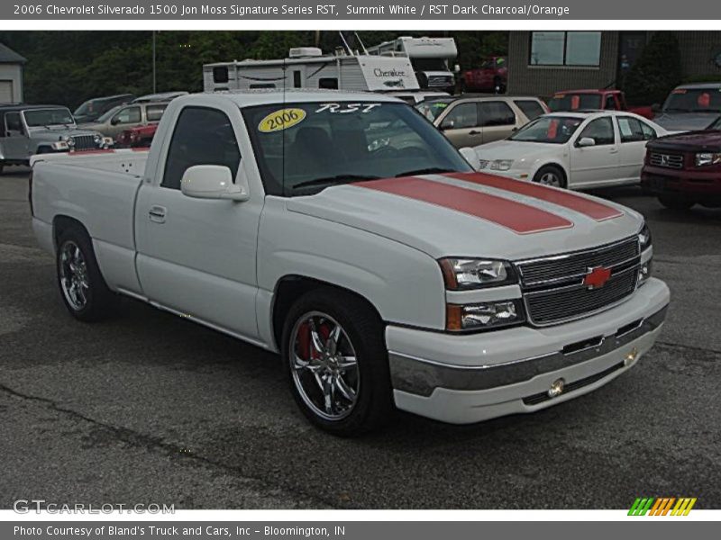 Summit White / RST Dark Charcoal/Orange 2006 Chevrolet Silverado 1500 Jon Moss Signature Series RST