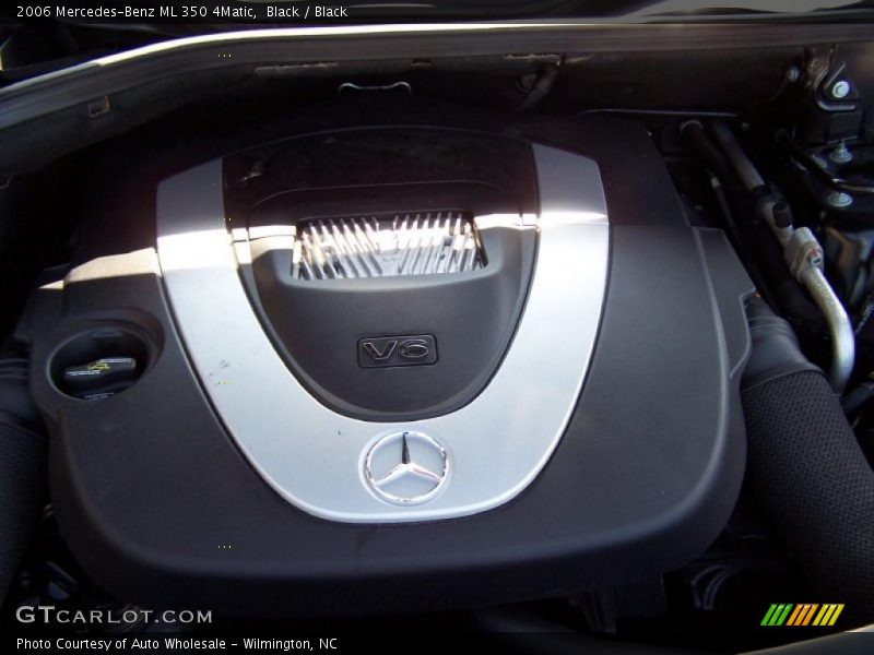 Black / Black 2006 Mercedes-Benz ML 350 4Matic