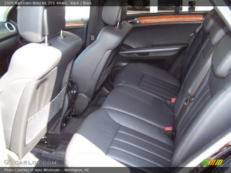 Black / Black 2006 Mercedes-Benz ML 350 4Matic