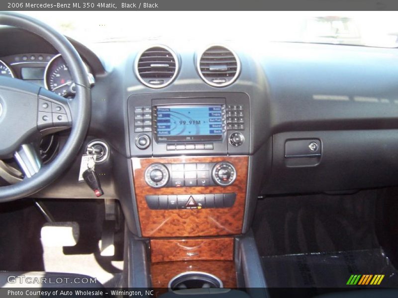 Black / Black 2006 Mercedes-Benz ML 350 4Matic