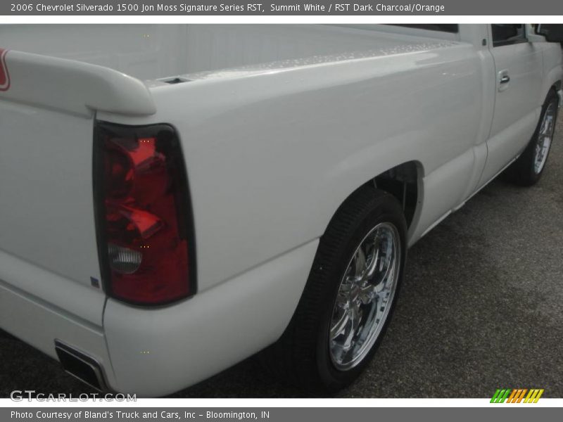 Summit White / RST Dark Charcoal/Orange 2006 Chevrolet Silverado 1500 Jon Moss Signature Series RST