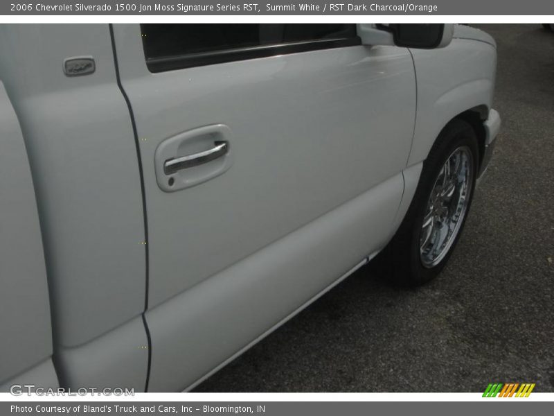 Summit White / RST Dark Charcoal/Orange 2006 Chevrolet Silverado 1500 Jon Moss Signature Series RST