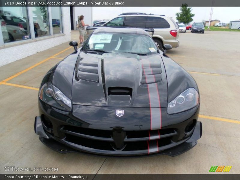 Viper Black / Black 2010 Dodge Viper ACR VoooDoo Edition Coupe