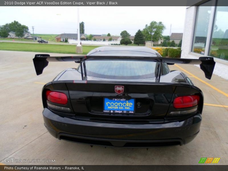 Viper Black / Black 2010 Dodge Viper ACR VoooDoo Edition Coupe