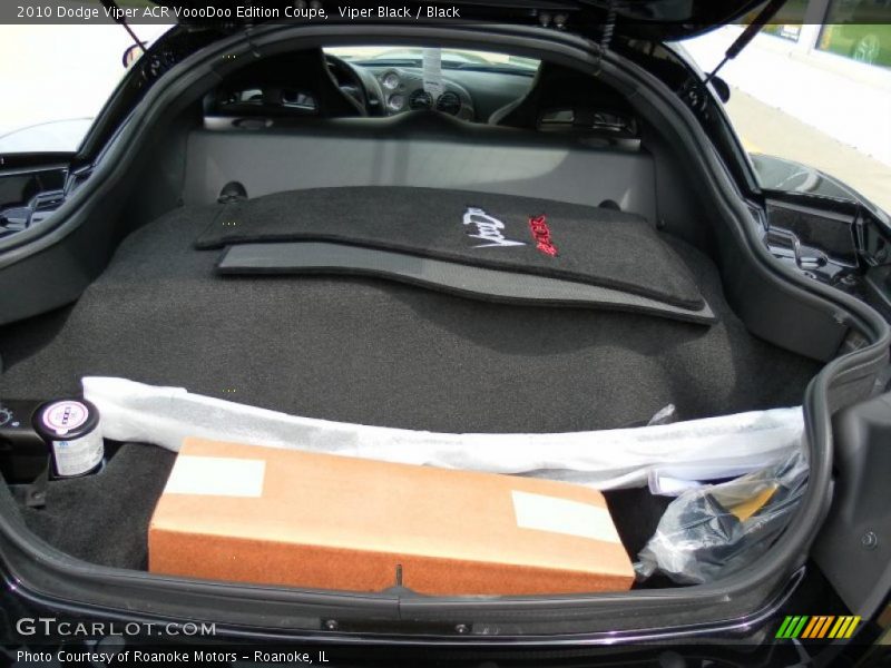 Viper Black / Black 2010 Dodge Viper ACR VoooDoo Edition Coupe