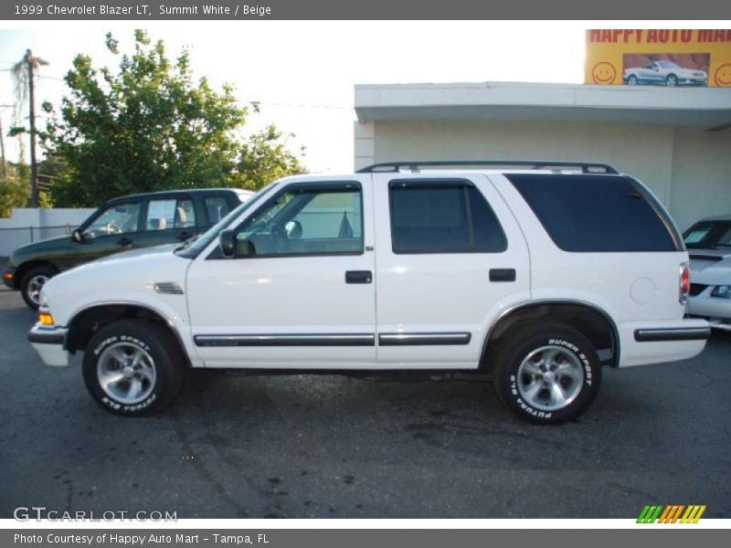 Summit White / Beige 1999 Chevrolet Blazer LT