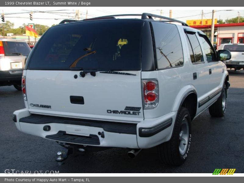Summit White / Beige 1999 Chevrolet Blazer LT