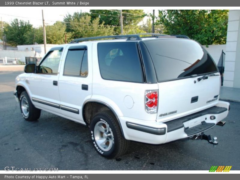 Summit White / Beige 1999 Chevrolet Blazer LT