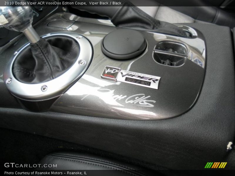 Viper Black / Black 2010 Dodge Viper ACR VoooDoo Edition Coupe