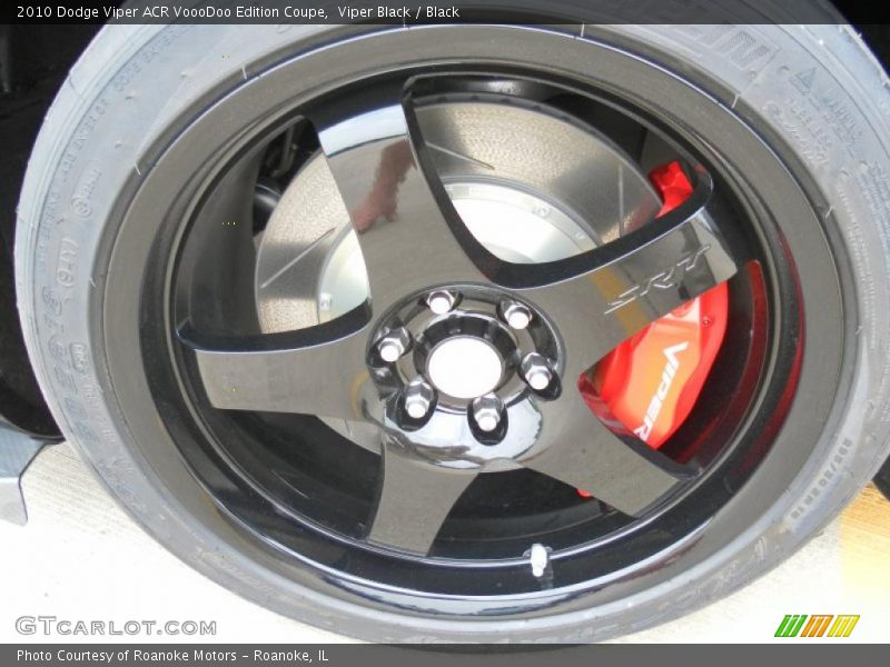 Viper Black / Black 2010 Dodge Viper ACR VoooDoo Edition Coupe
