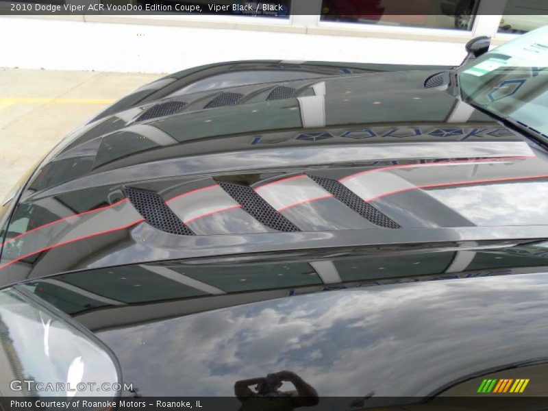 Viper Black / Black 2010 Dodge Viper ACR VoooDoo Edition Coupe