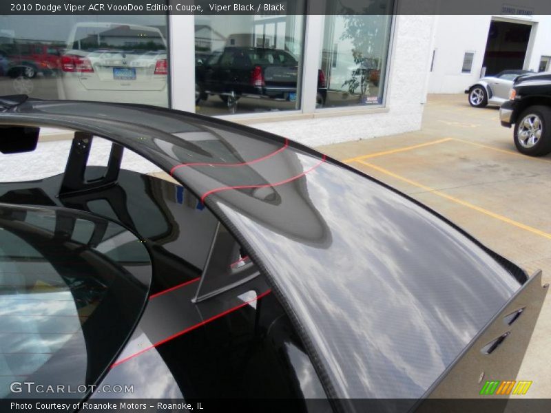 Viper Black / Black 2010 Dodge Viper ACR VoooDoo Edition Coupe