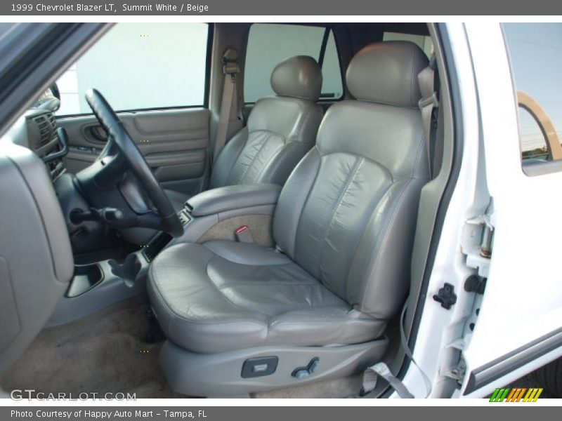 Summit White / Beige 1999 Chevrolet Blazer LT