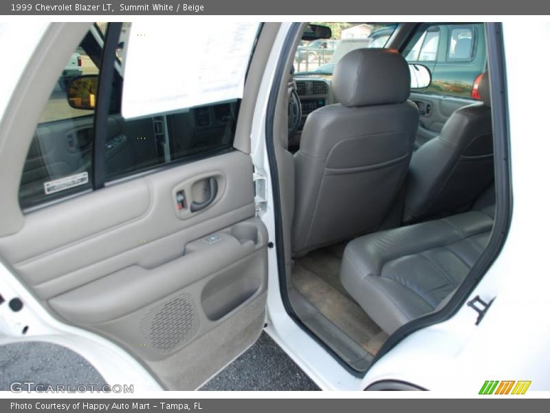 Summit White / Beige 1999 Chevrolet Blazer LT